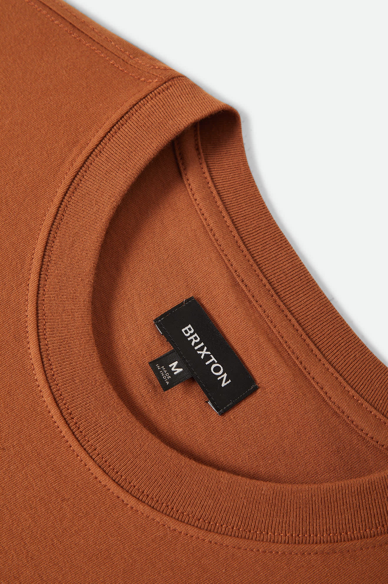 brixton-beta-shield-pocket-t-shirt-herren-brown-sugar-baumwolle image 4