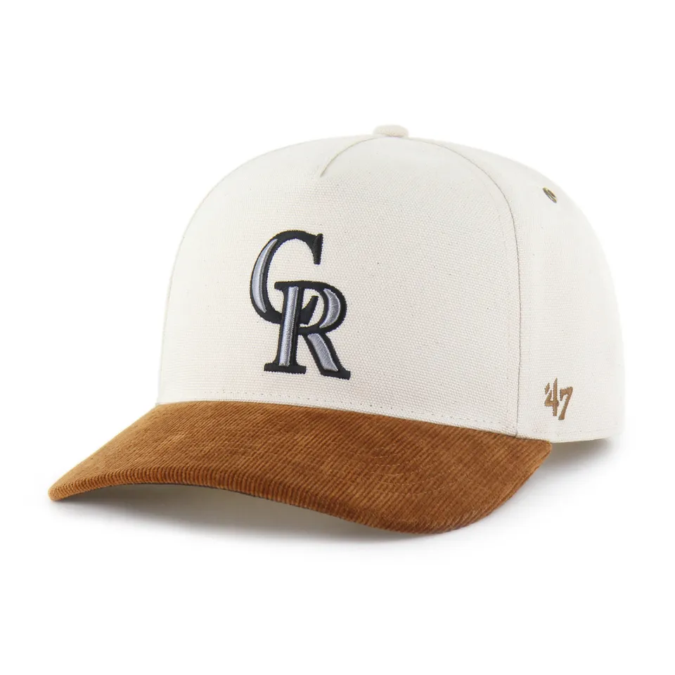 47-brand-hitch-colorado-rockies-snapback-natural-carhartt image 1