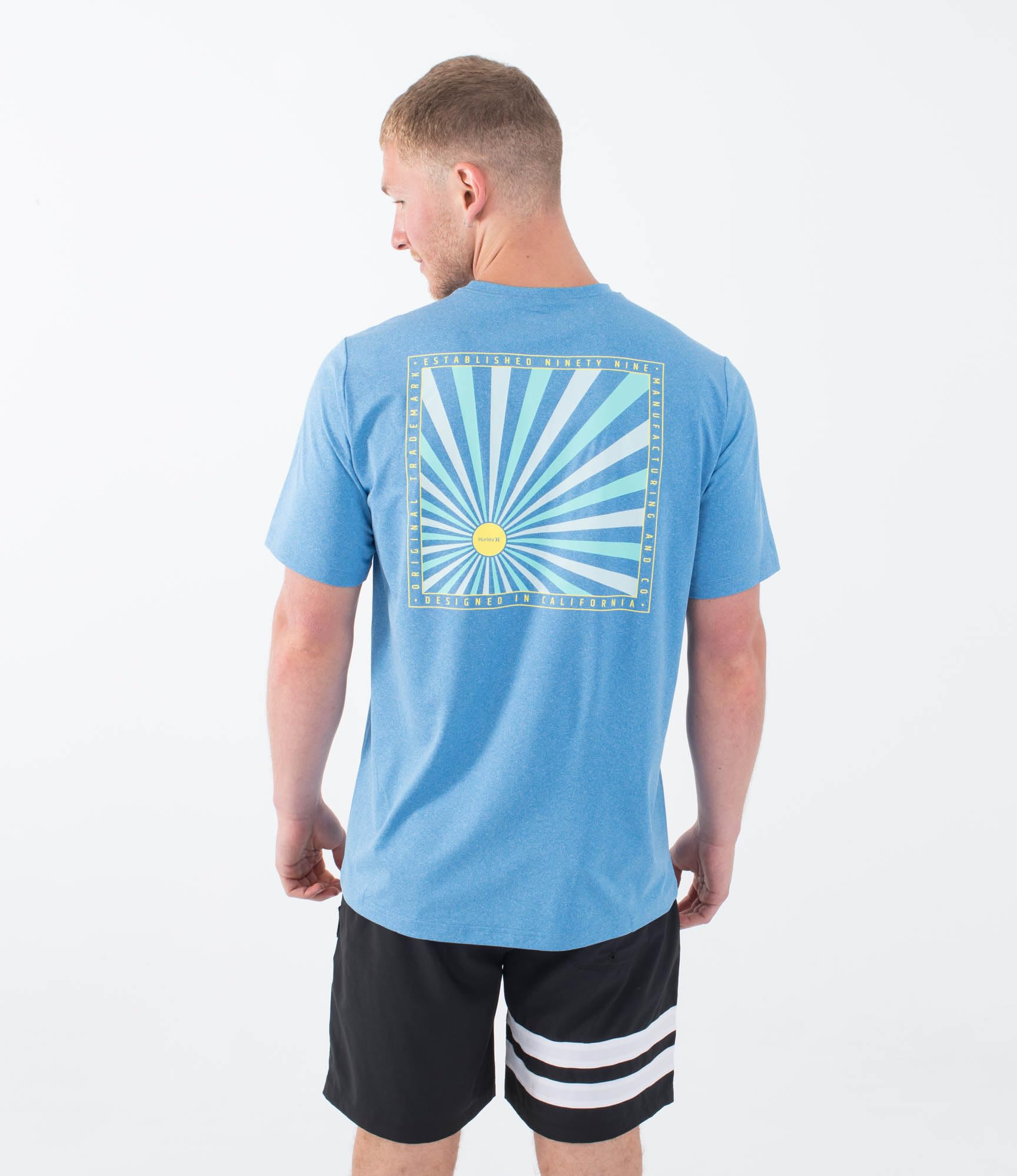 hurley-everyday-hybrid-upf-t-shirt-s-kingdom-blue-upf50 image 5