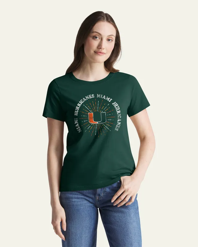 47-foundation-tee-hurricanes-shine-lines-t-shirt-gr-n-damen image 1