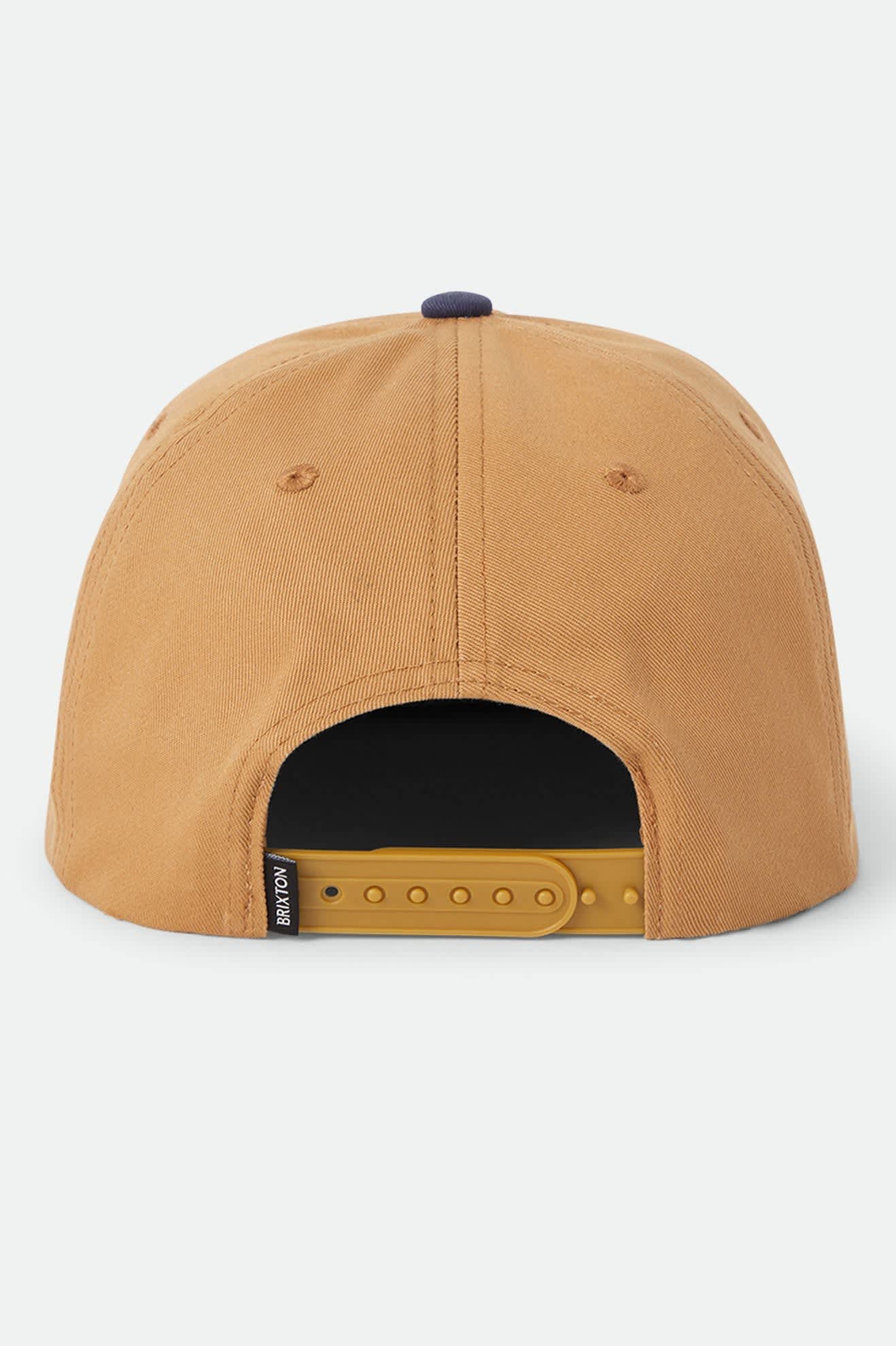 brixton-drifter-netplus-snapback-brown-sugar-navy-patch image 2