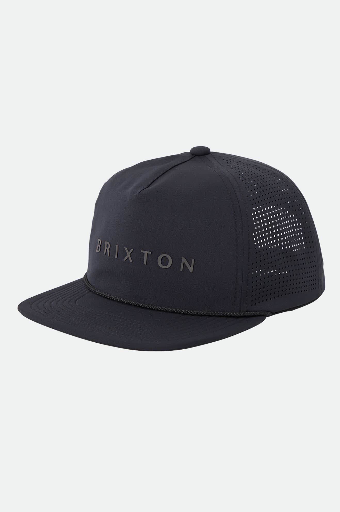 brixton-alpha-journey-cap-schwarz-verstellbar-polyester image 1