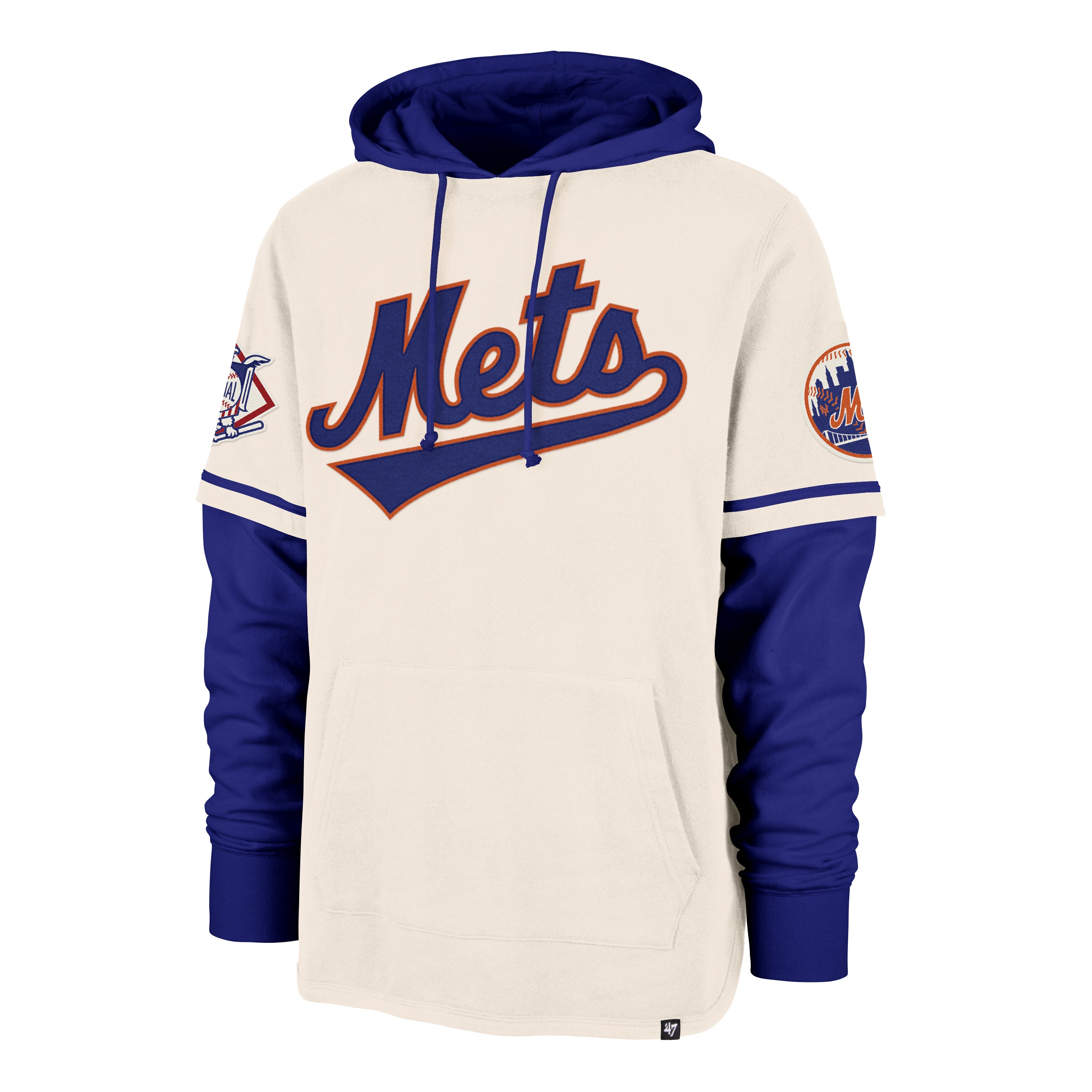 47-new-york-mets-cooperstown-shortstop-hoodie-cream image 1