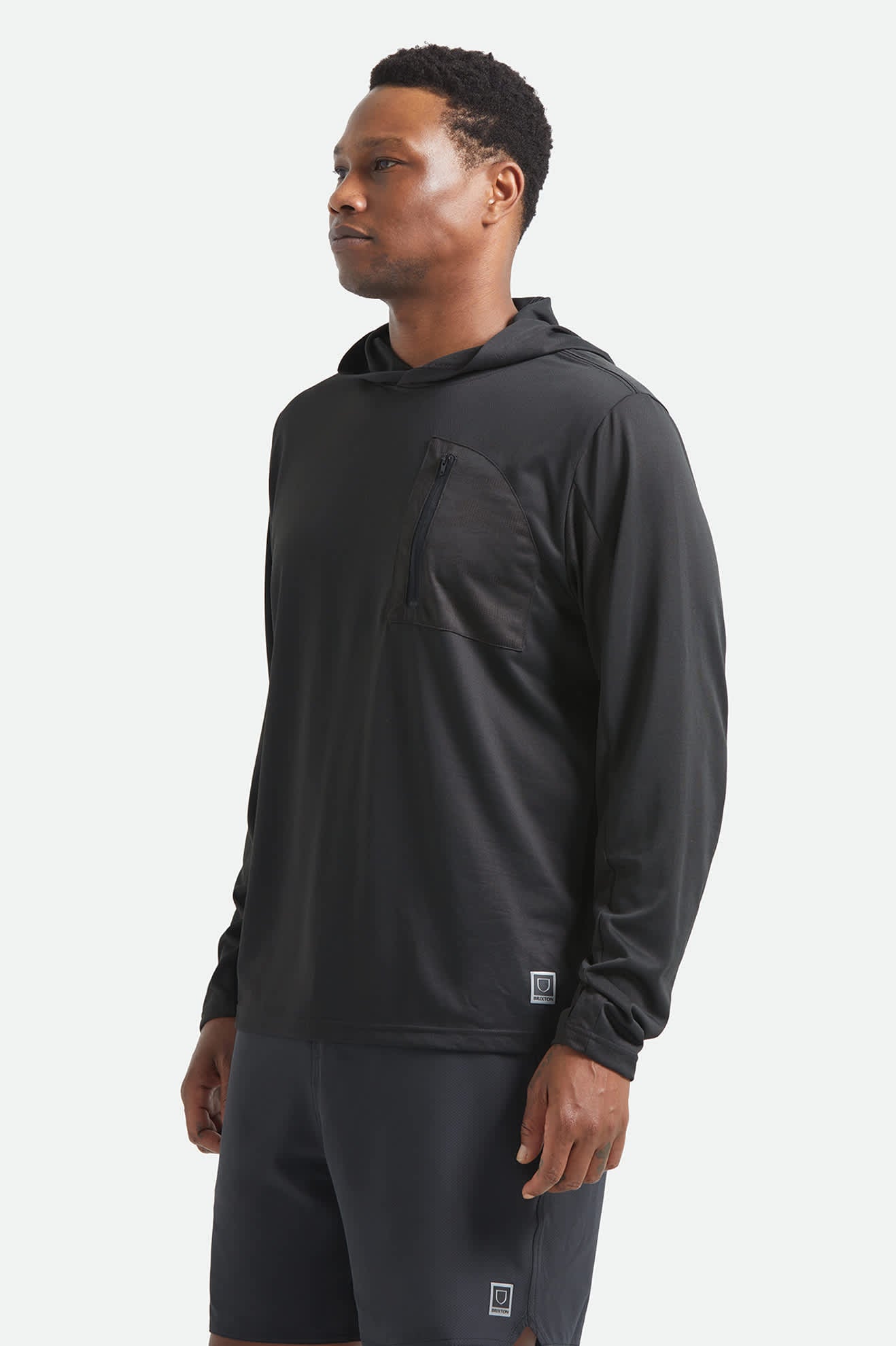 brixton-journey-sun-hoodie-langarm-black-mit-upf-schutz image 3