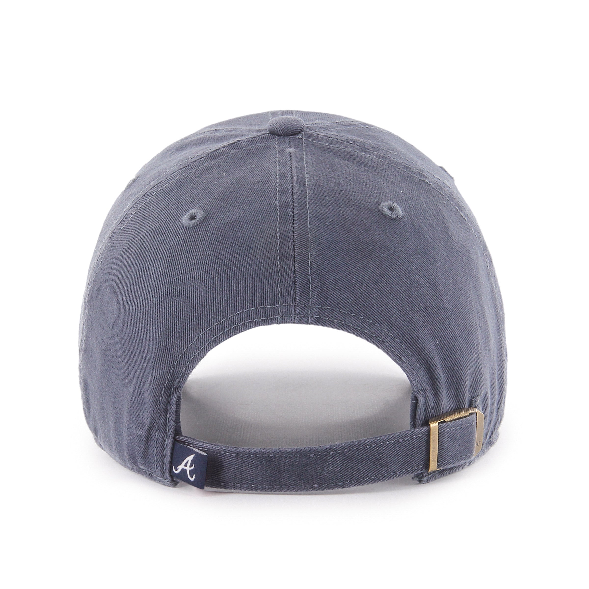 47-brand-clean-up-atlanta-braves-cap-vintage-navy image 2