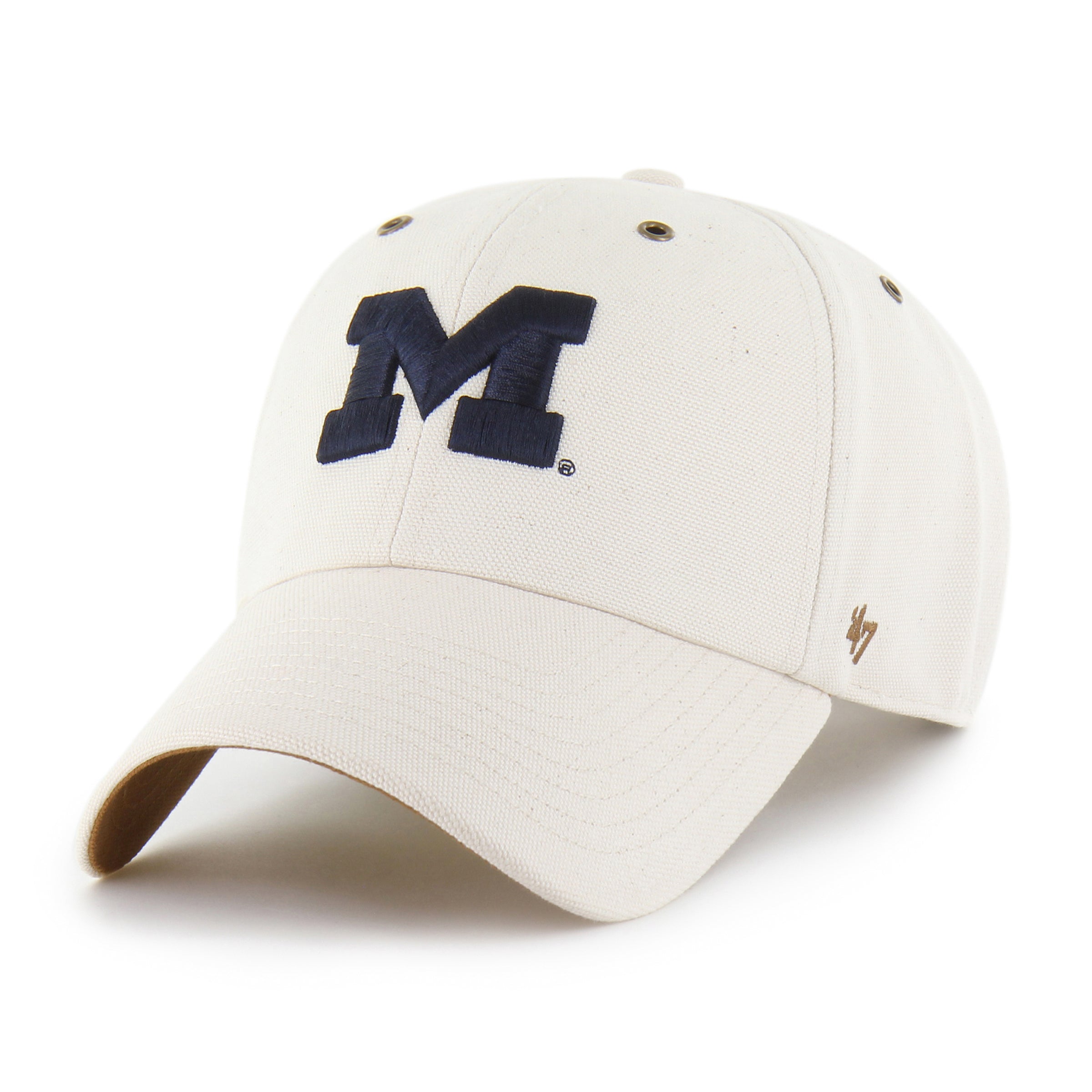 47-clean-up-michigan-wolverines-carhartt-cap-natural image 1