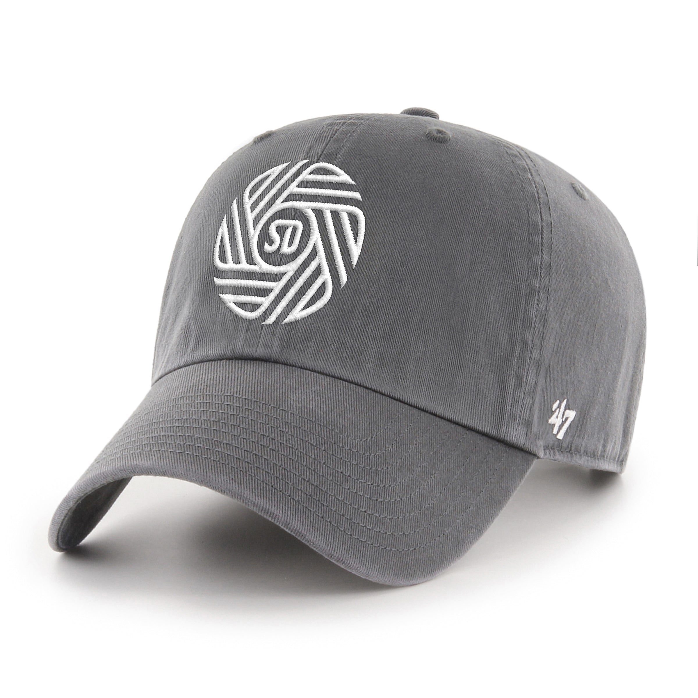 47-clean-up-san-diego-fc-cap-charcoal-strapback-baumwolle image 1