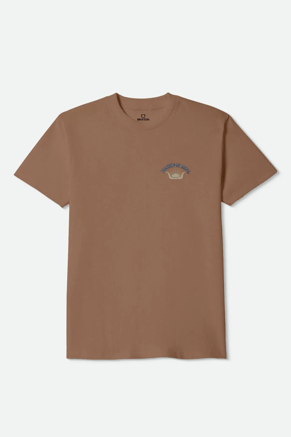 brixton-stirrup-standard-t-shirt-brown-sugar-western image 1