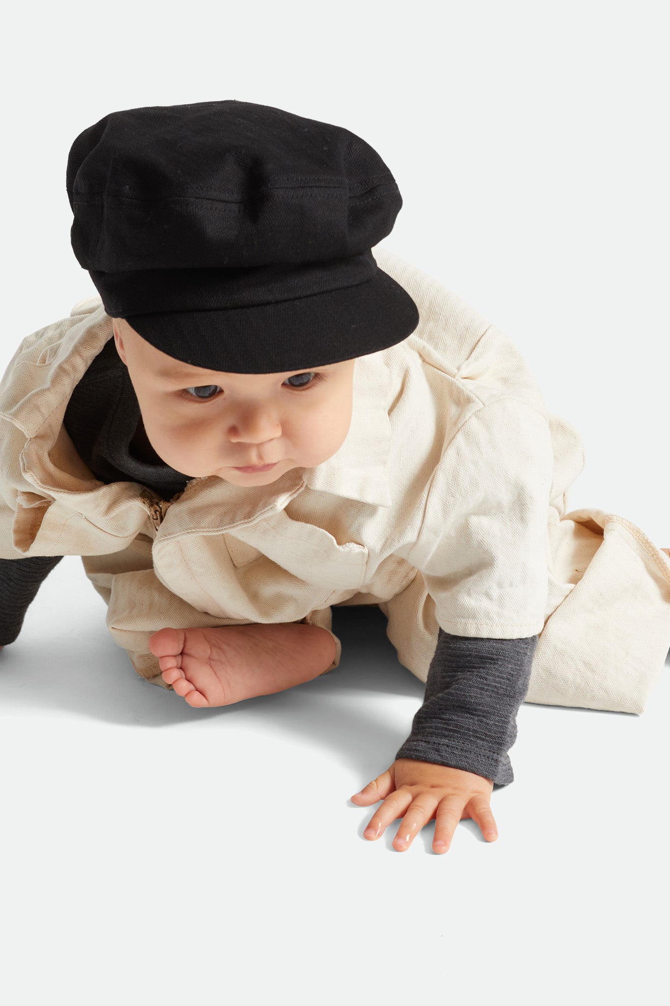 brixton-baby-fiddler-cap-black-fisherman image 3