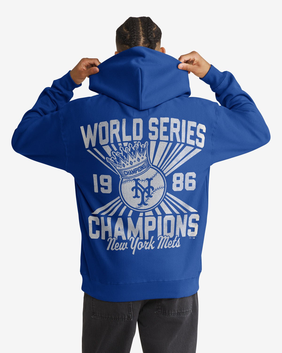 47-brand-foundation-mets-hoodie-royal-world-series image 1