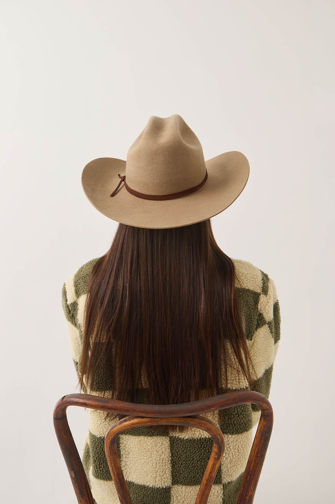 brixton-laredo-cowboy-hut-khaki-wollfilz-wasserabweisend image 7