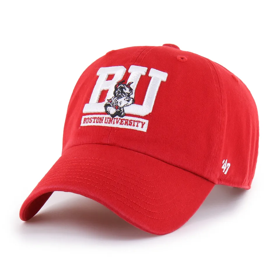 47-clean-up-cap-boston-terriers-rot-strapback image 1