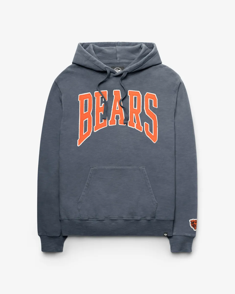 47-headline-crew-chicago-bears-hoodie-rusted-navy-vintage image 1