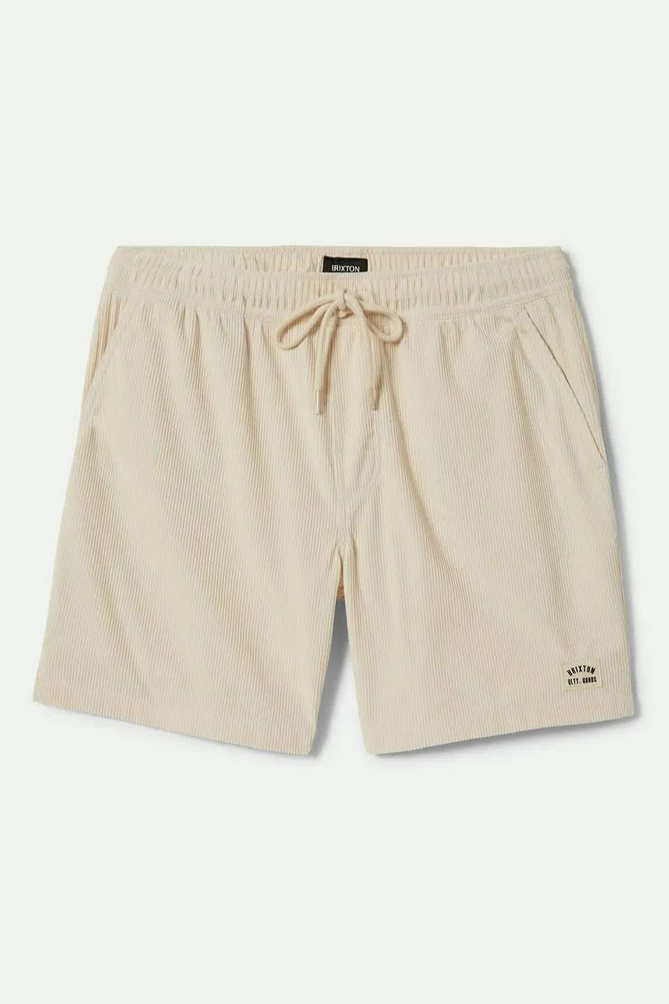 brixton-everyday-cord-shorts-whitecap-relaxed-fit image 1