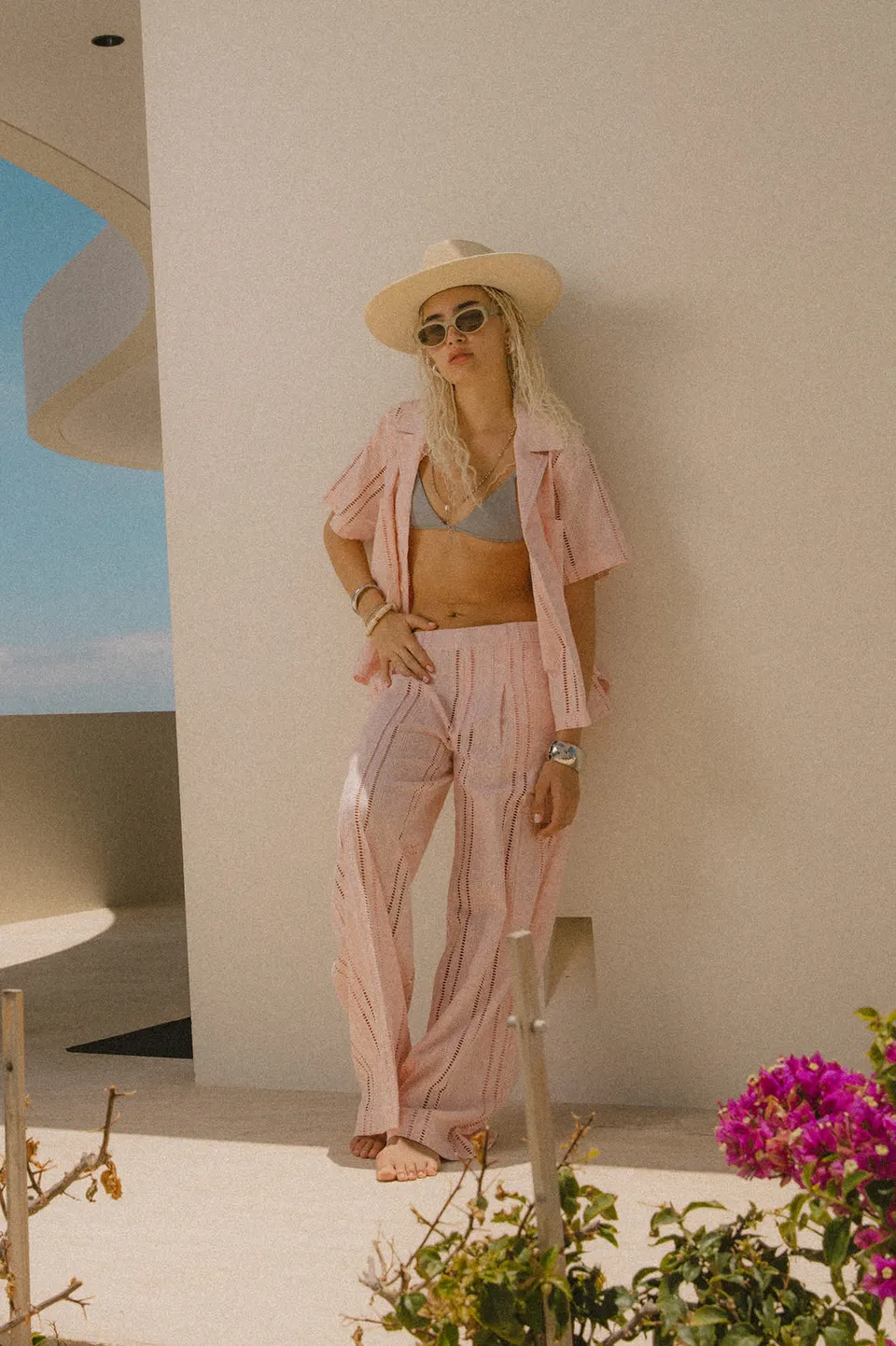 brixton-mercer-wide-leg-hose-chalk-pink-weites-bein image 1