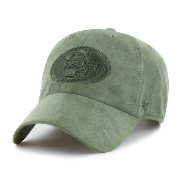 47-clean-up-san-francisco-49ers-ballpark-suede-cap-moss image 1