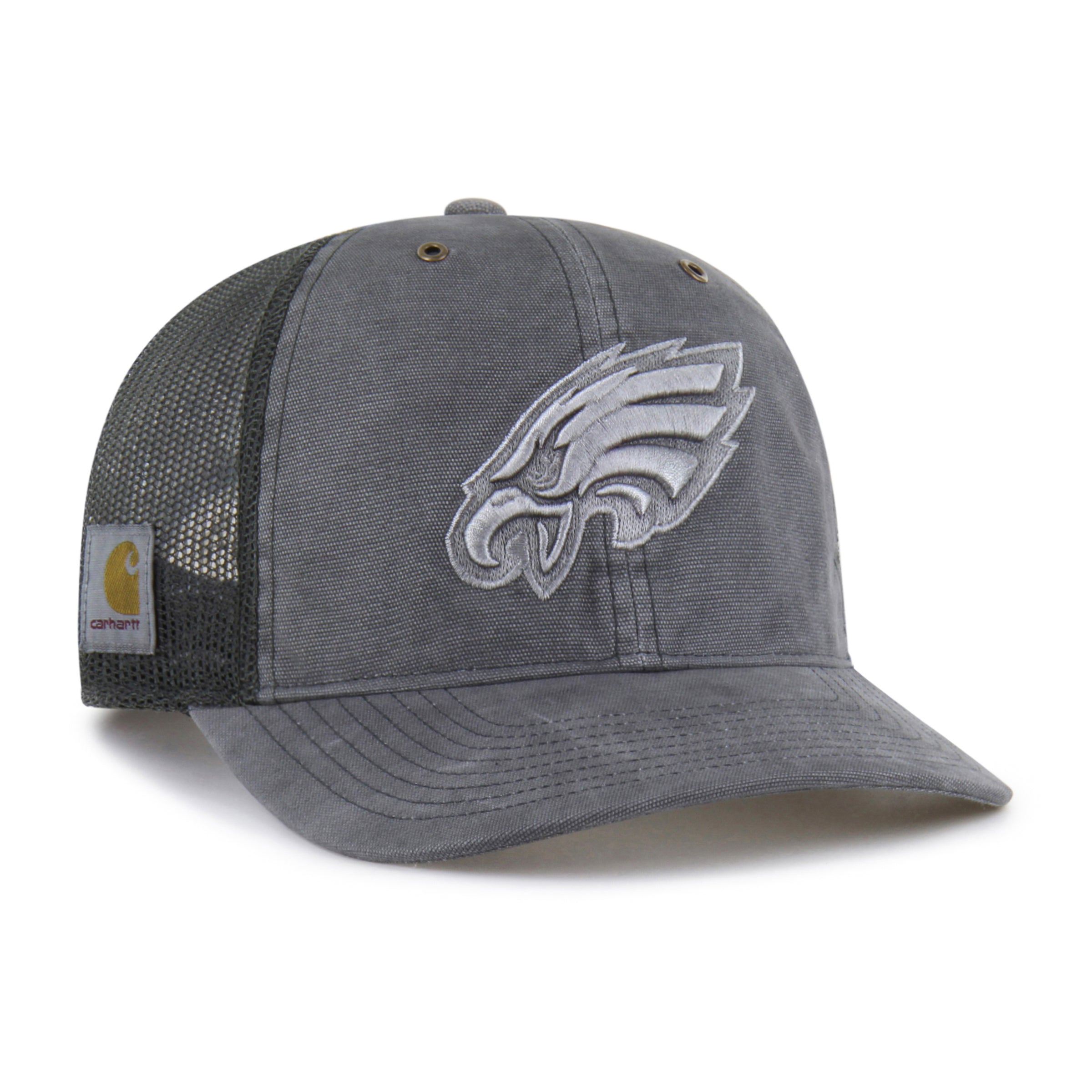 47-brand-47-trucker-philadelphia-eagles-cap-schwarz-snapback image 1