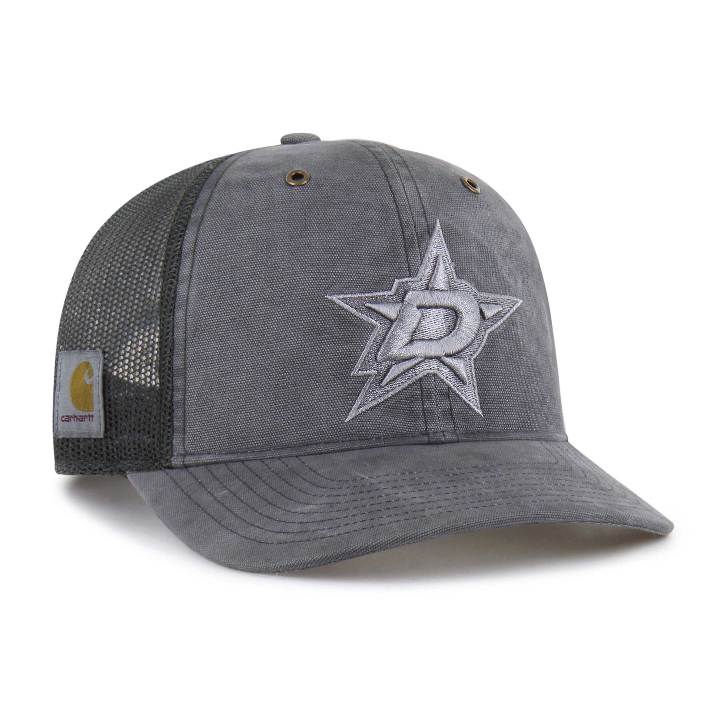 47-brand-47-trucker-dallas-stars-carhartt-dyed-rf-cap-shadow-osf image 1