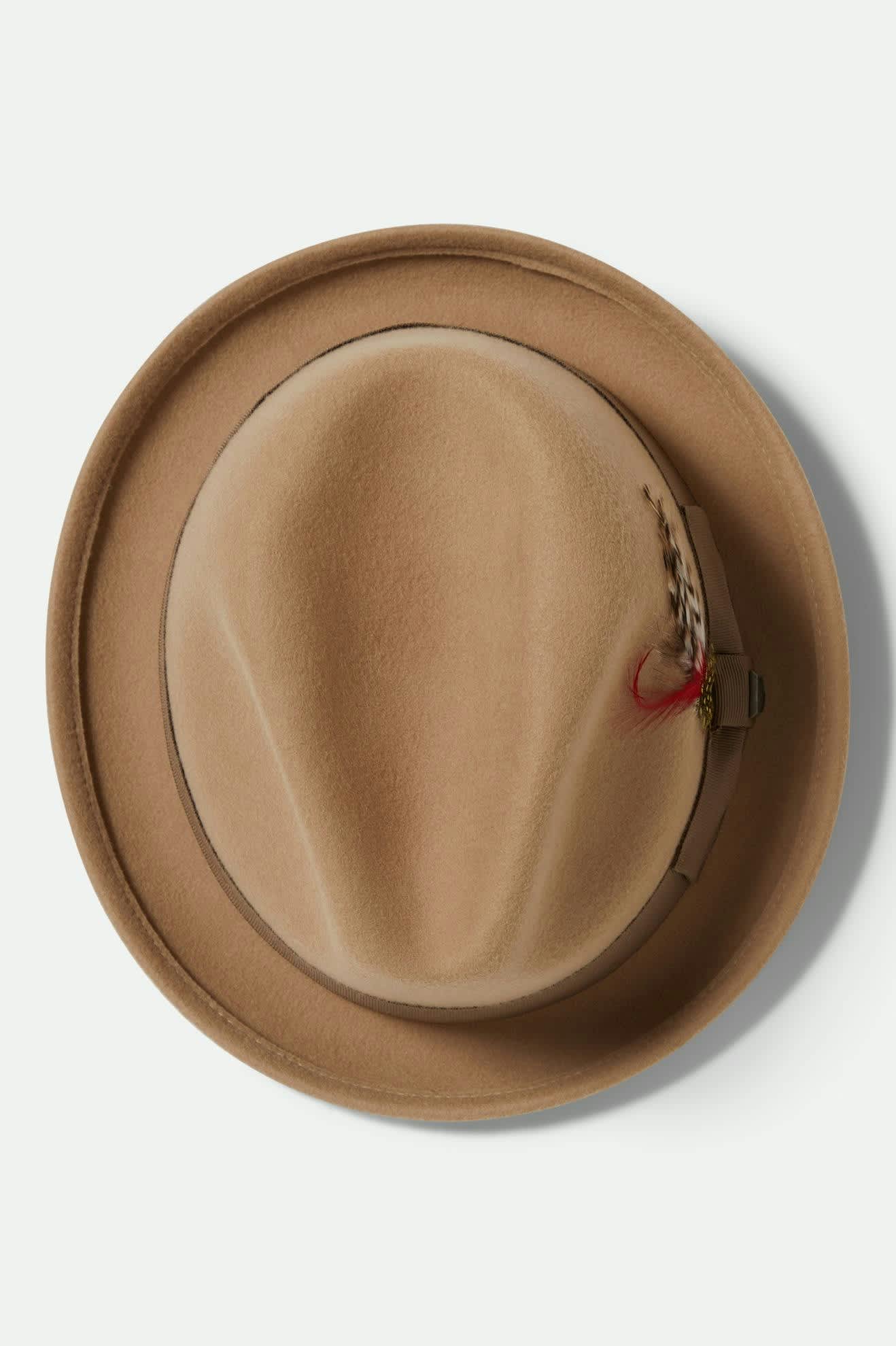 brixton-gain-fedora-sand-wollmischung-kurzkrempe image 4