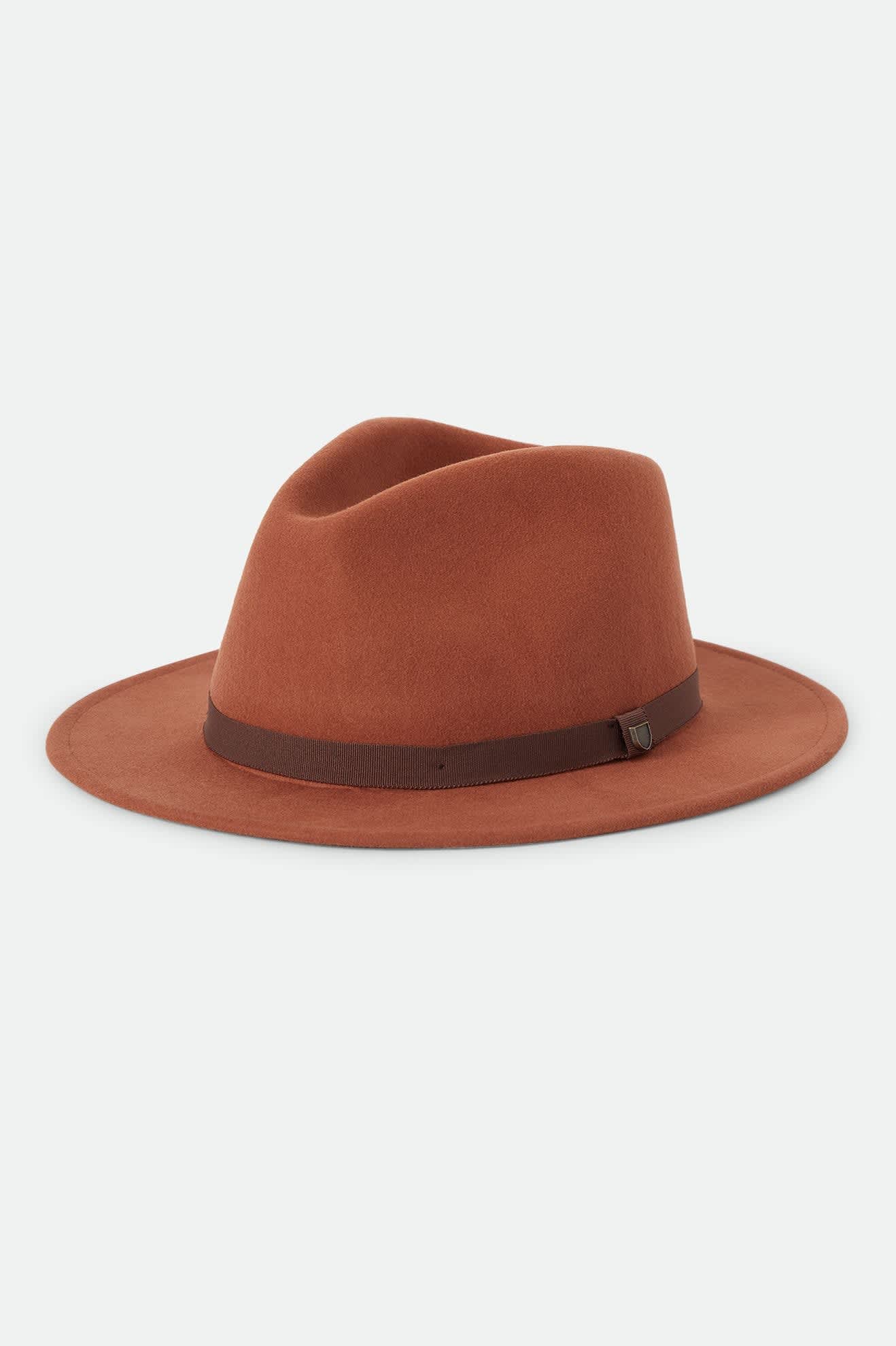 brixton-messer-fedora-caramel-walnut-wollfilzhut image 1