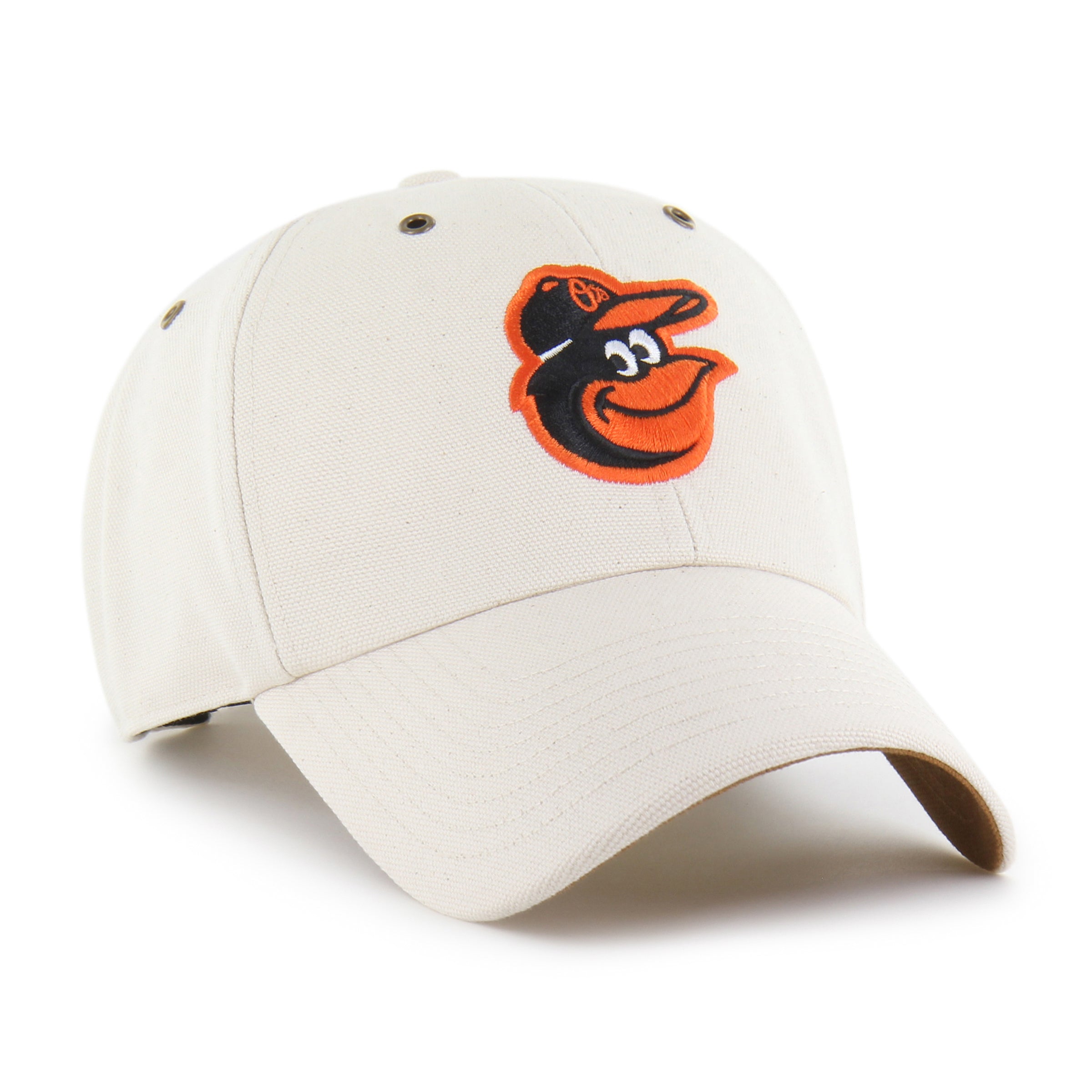 47-clean-up-baltimore-orioles-carhartt-cap-natural-duck image 4