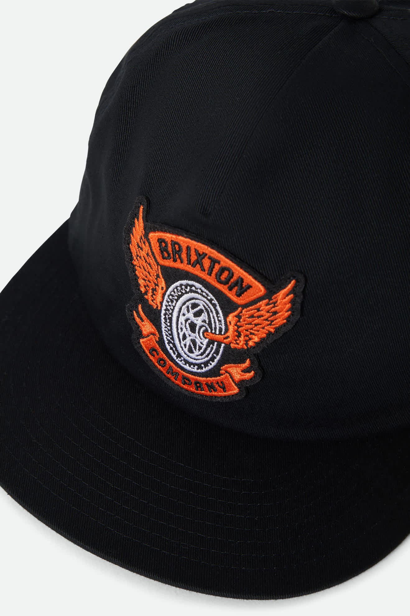 brixton-payson-snapback-cap-schwarz-baumwolle-vintage-fit image 2