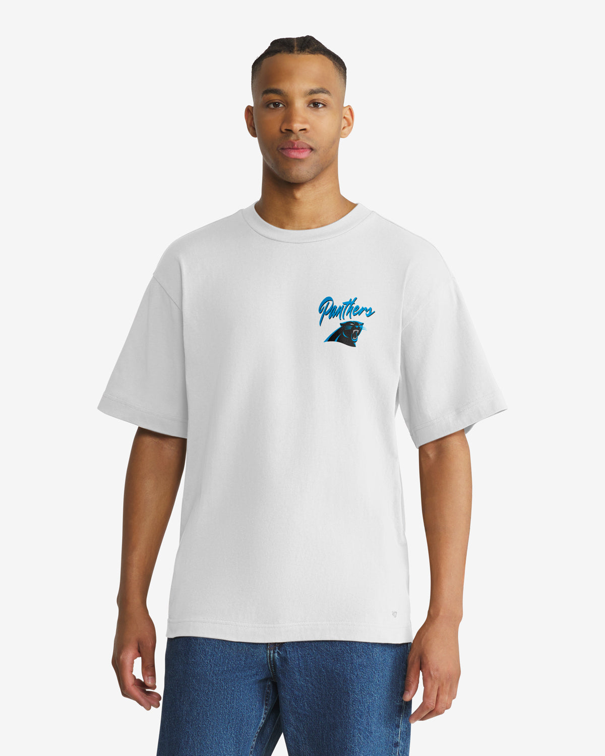 47-foundation-carolina-panthers-t-shirt-weiss-herren image 2