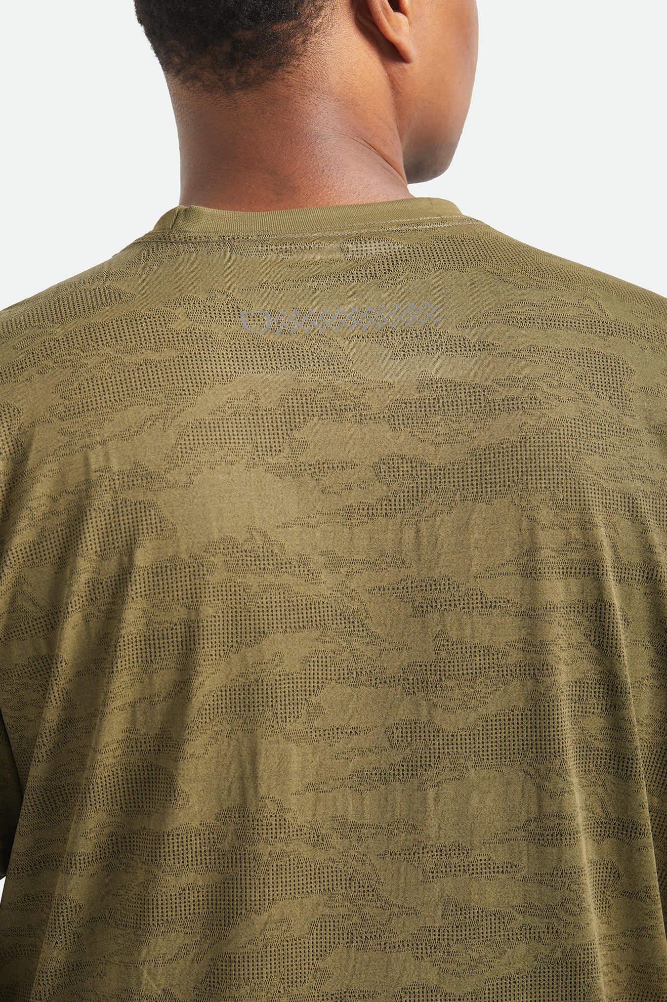 brixton-journey-pocket-t-shirt-olive-tiger-camo image 5