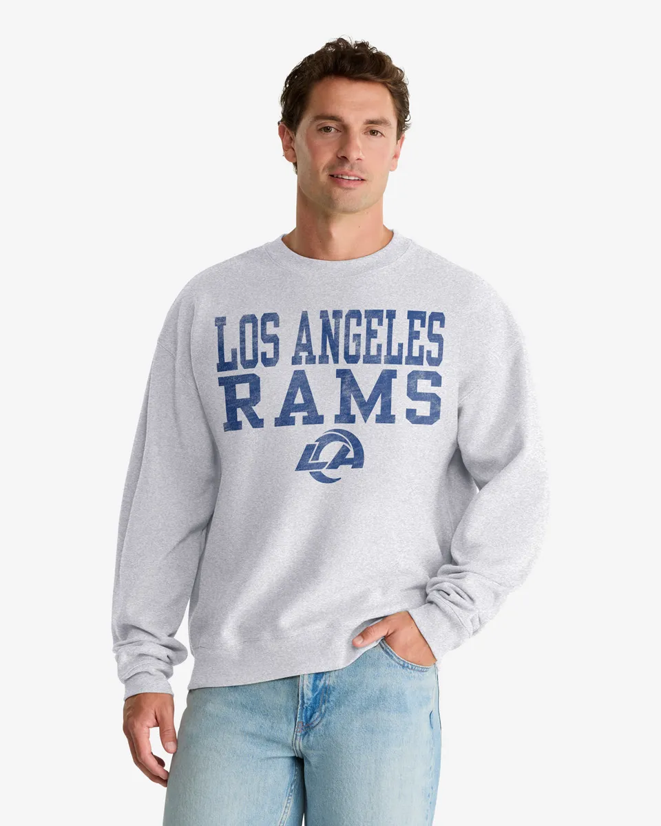 47-brand-rams-campus-stack-sweatshirt-quartz-grey image 1