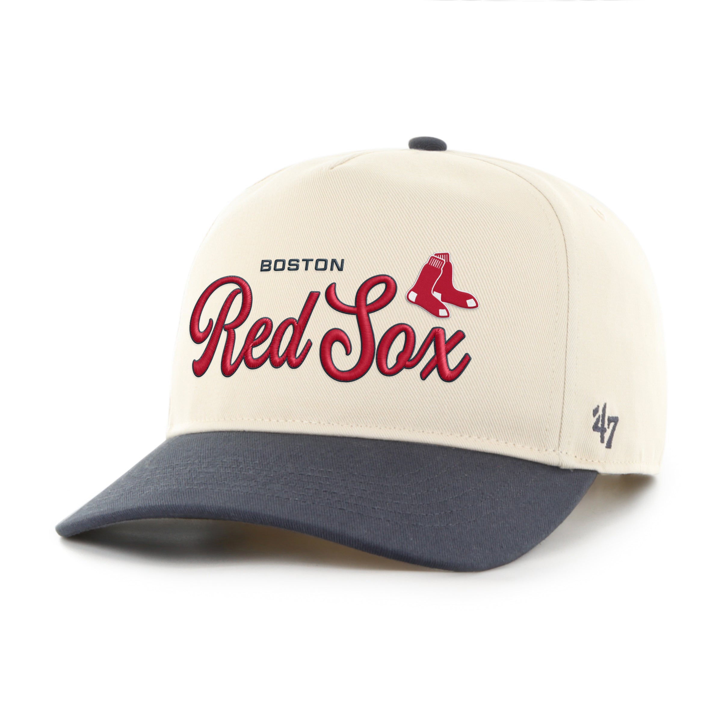47-hitch-boston-red-sox-cap-natural-snapback image 1