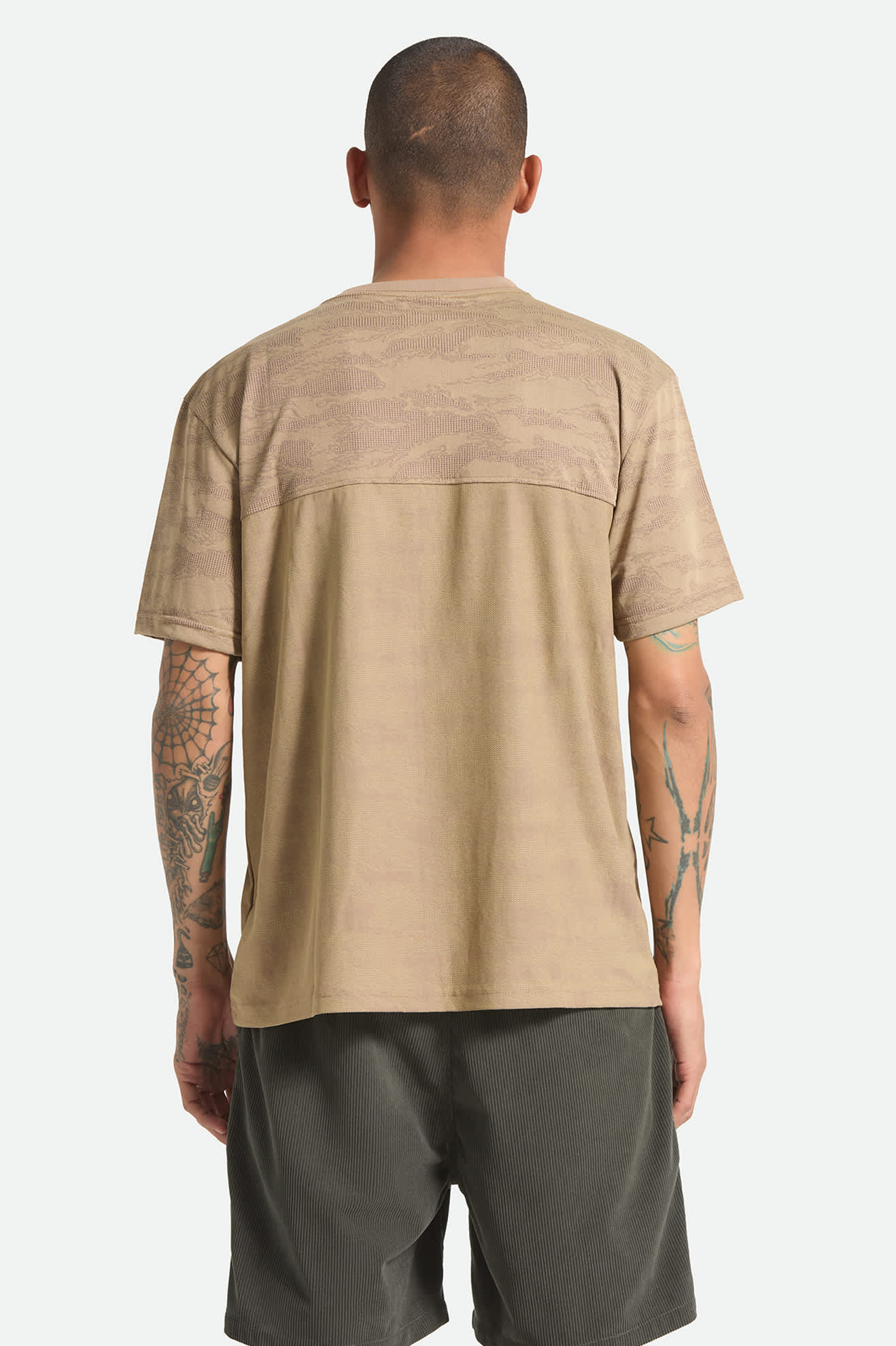 brixton-journey-henley-shirt-desert-camo image 4