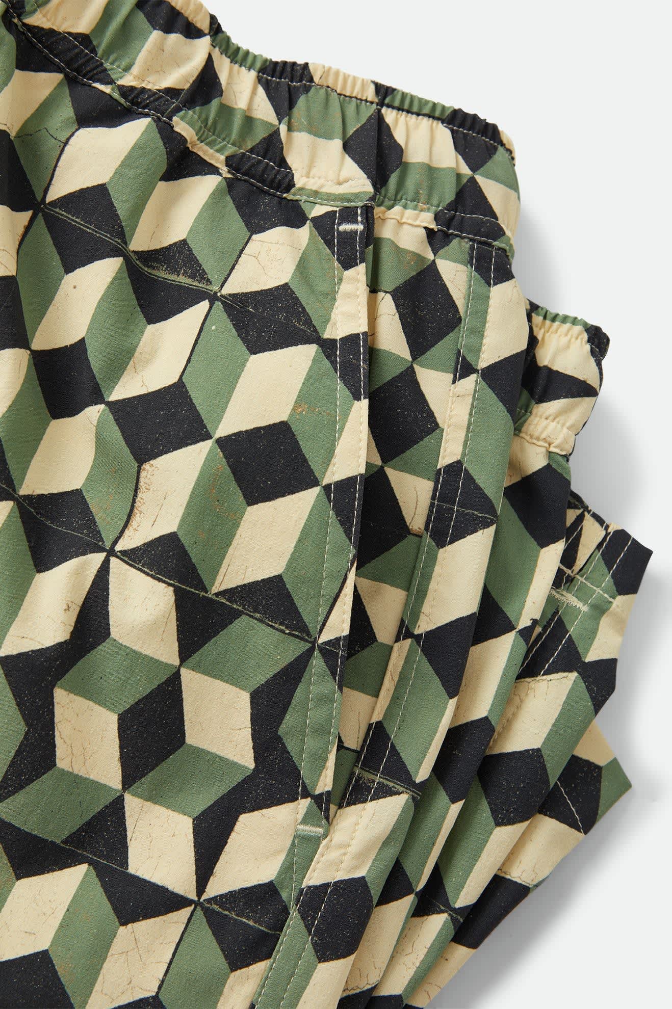 brixton-burger-she-wrote-hybrid-short-black-green-tile image 5
