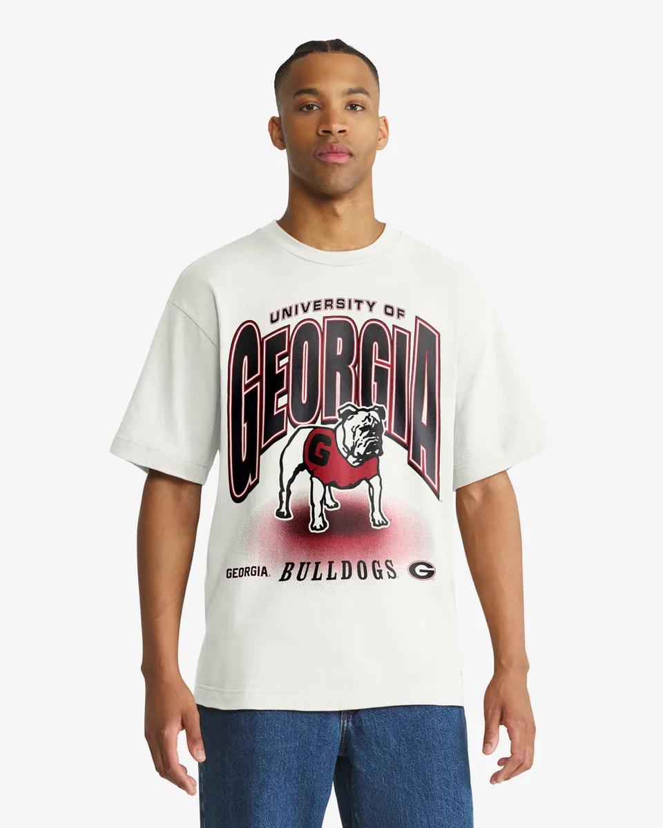47-brand-georgia-bulldogs-team-flex-foundation-t-shirt-sandstone image 1