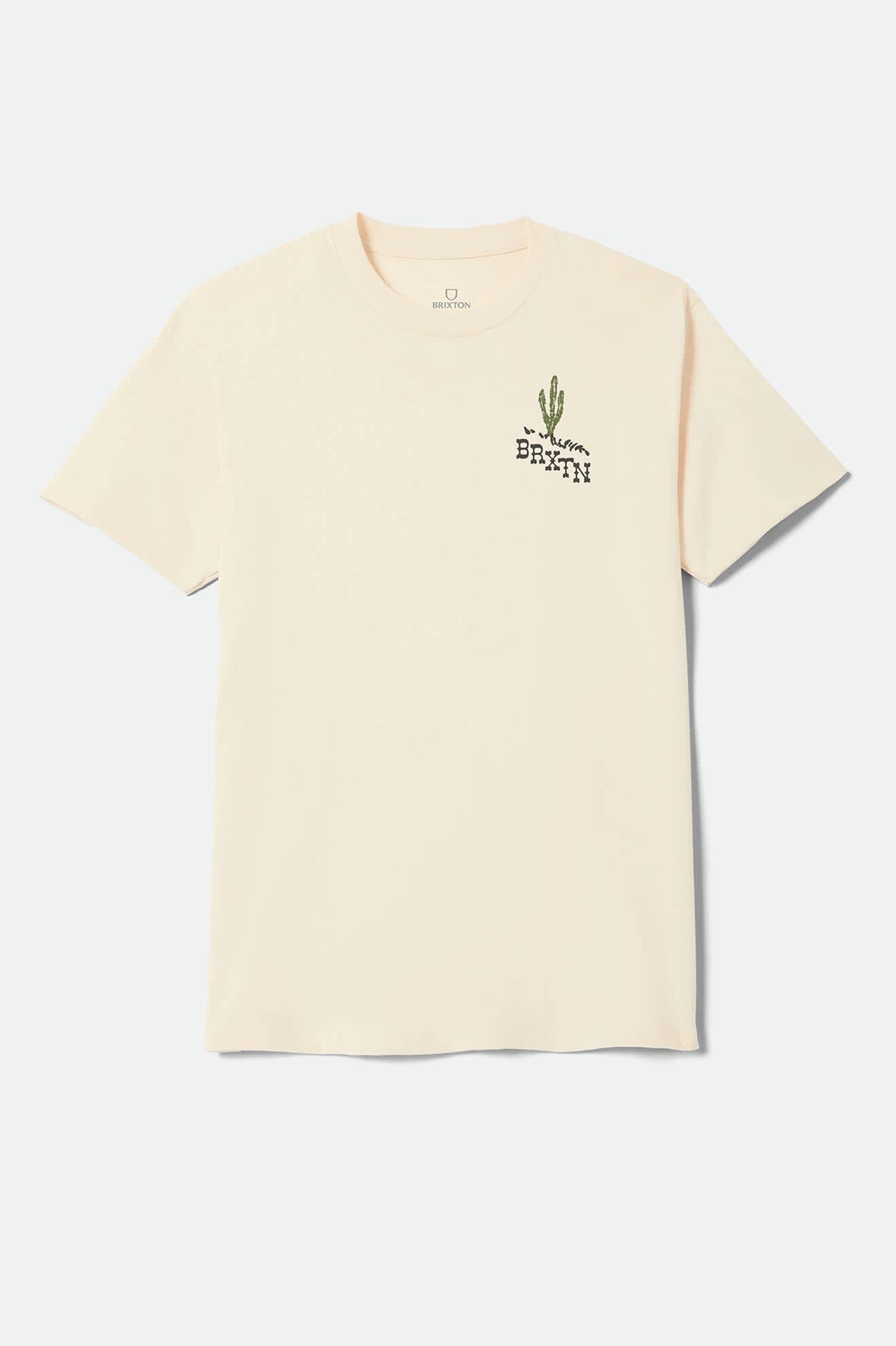 brixton-keslo-standard-t-shirt-cream-baumwolle image 1
