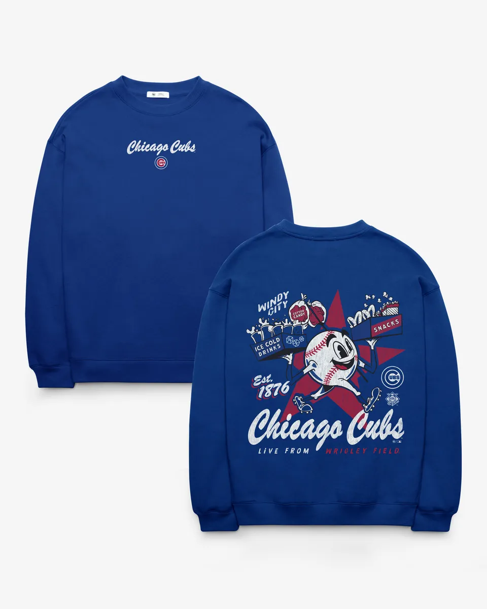 47-oversized-chicago-cubs-crew-sweatshirt-royal-damen image 1