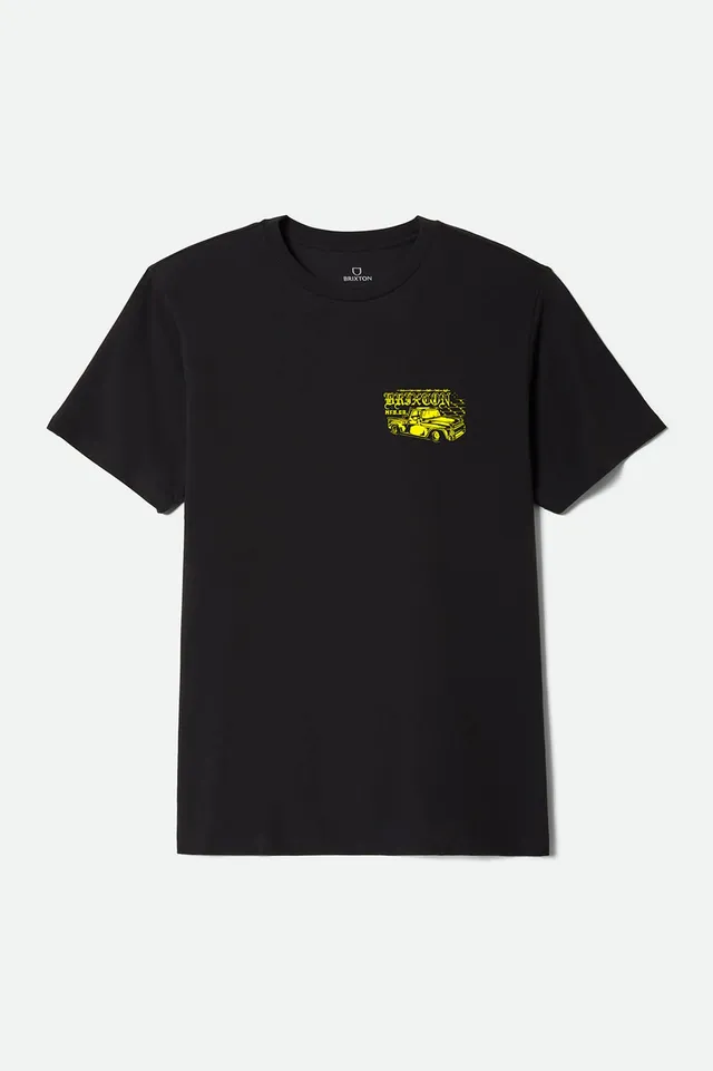 brixton-cisco-t-shirt-schwarz-standard-fit image 1