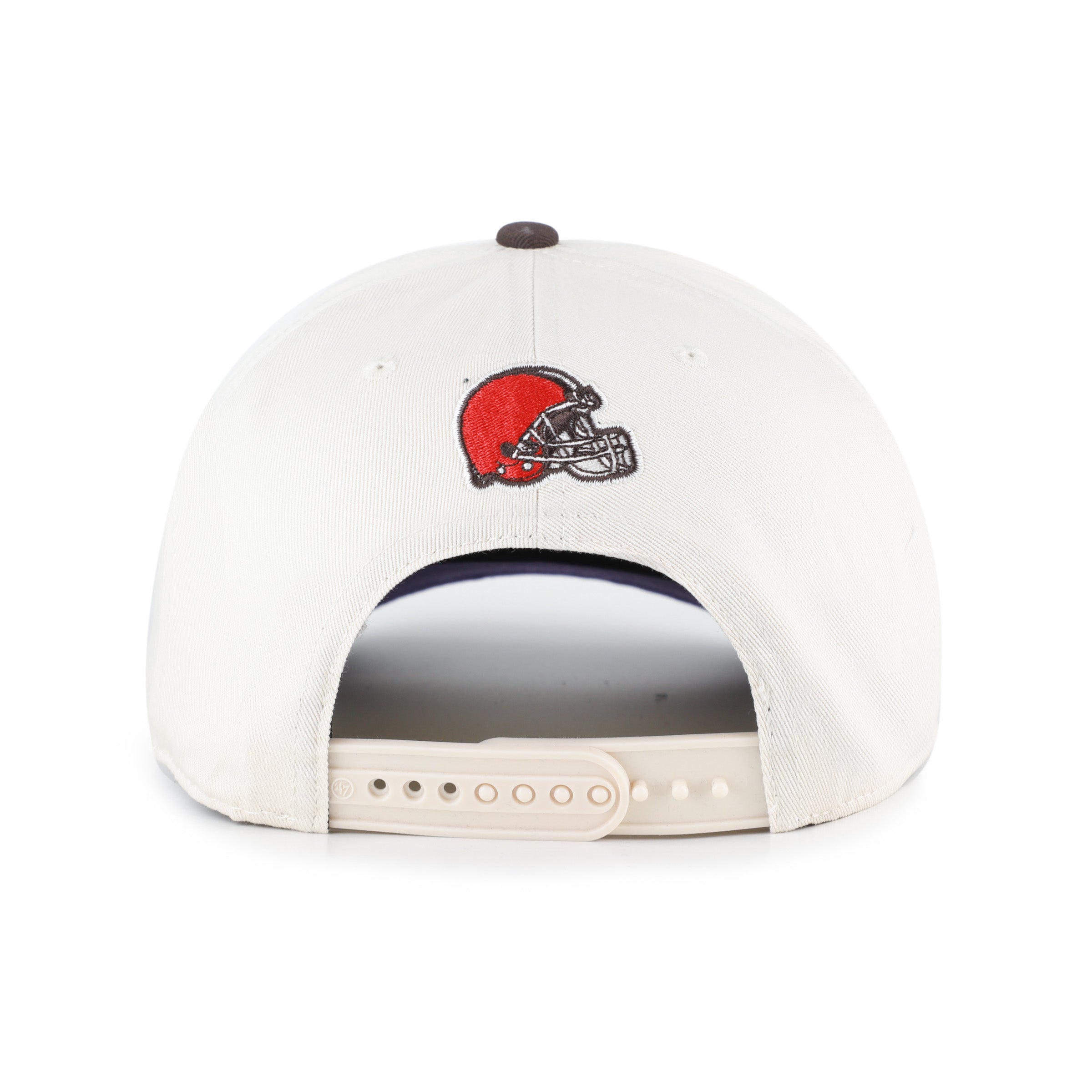 47-hitch-cleveland-browns-cap-natural-damen-snapback image 2