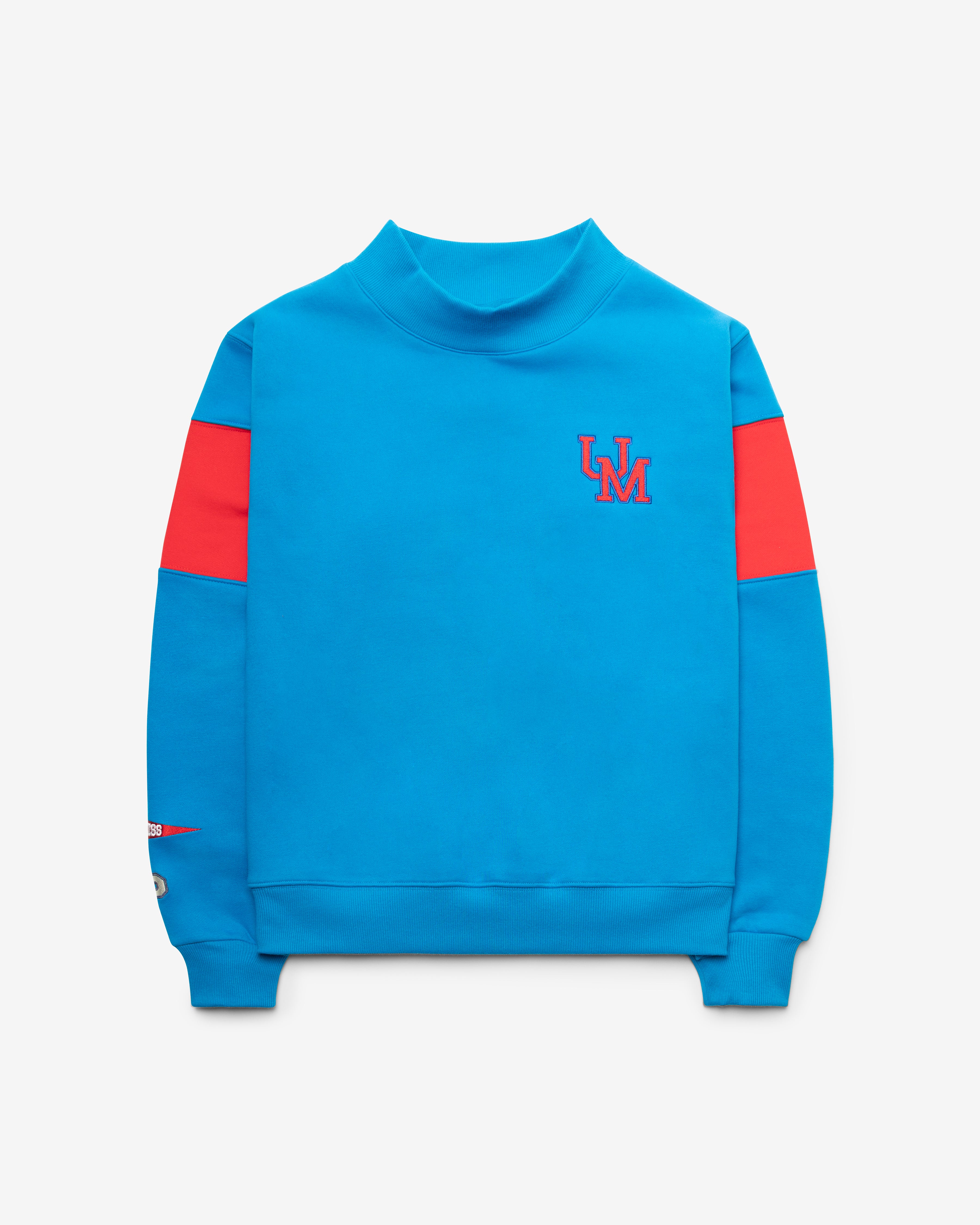 47-brand-parke-ole-miss-rebels-mockneck-sweatshirt-blue-raz image 3