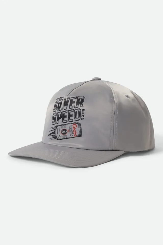 brixton-coors-light-silver-speed-snapback-silber image 1