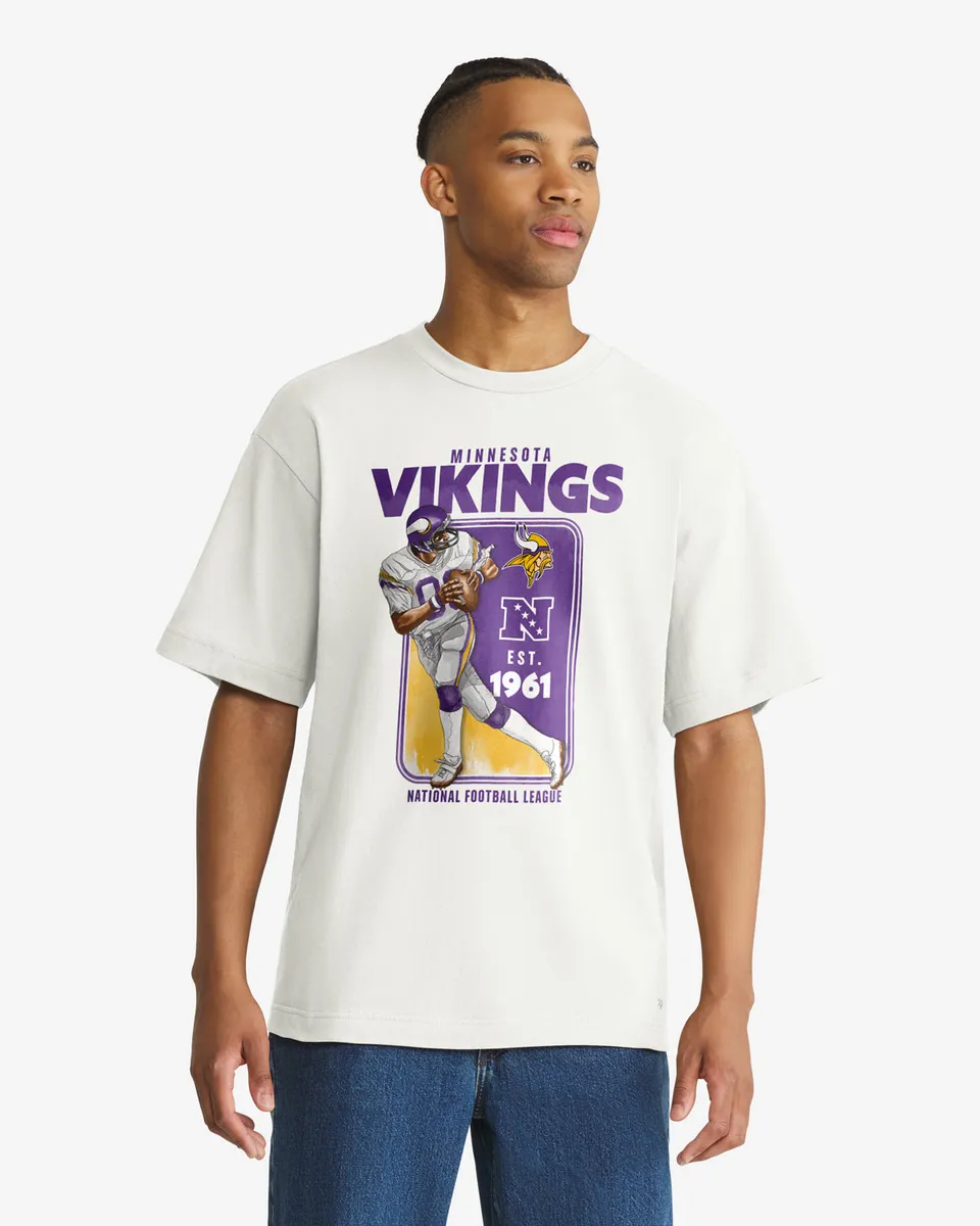 47-brand-foundation-vikings-t-shirt-sandstone-heavy-cotton image 1