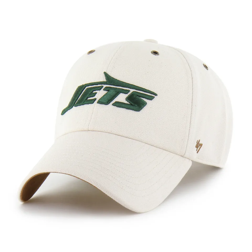 47-brand-clean-up-new-york-jets-carhartt-cap-natural-osf image 1