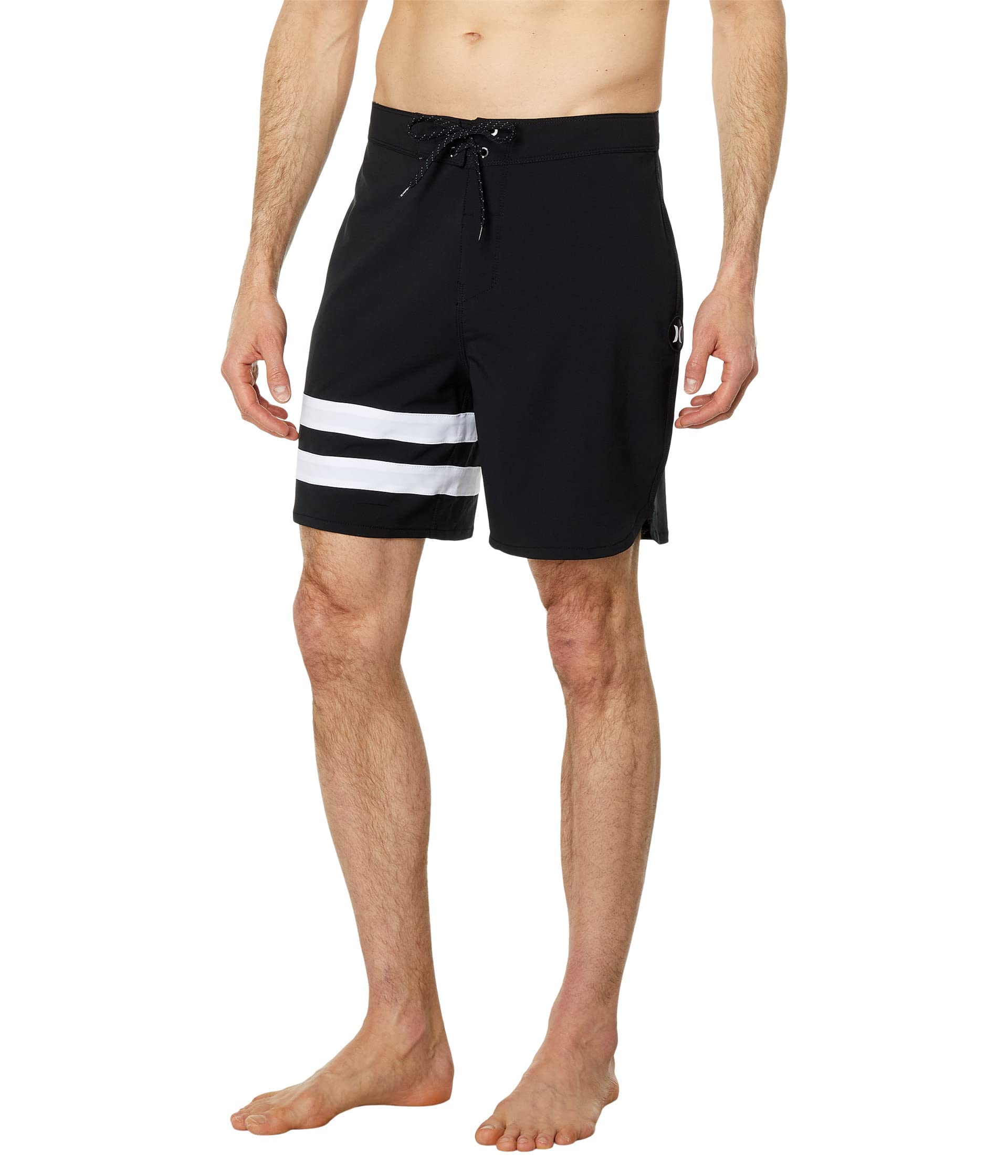 hurley-phantom-eco-block-party-18-boardshort-herren-schwarz image 1
