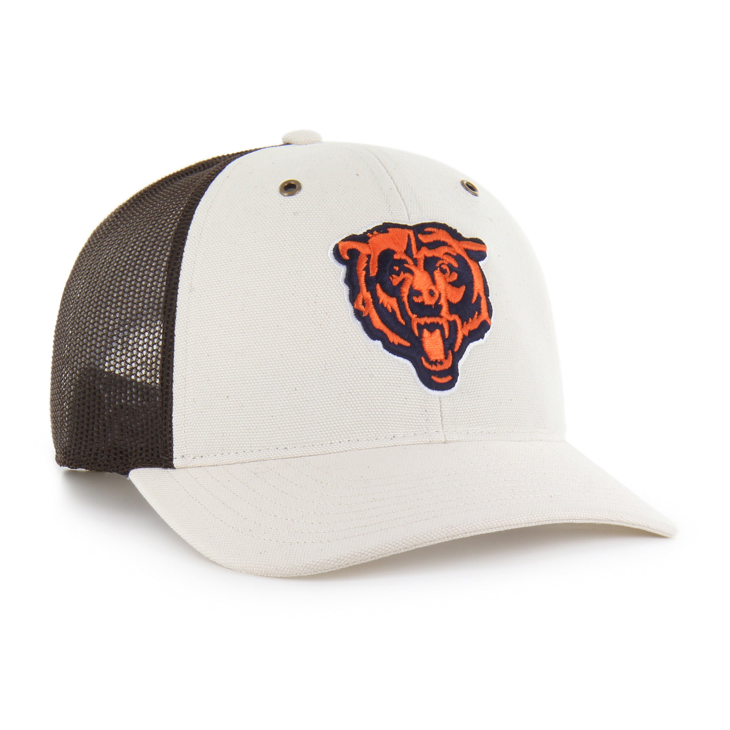 47-trucker-chicago-bears-carhartt-undyed-cap-natural-osf image 4