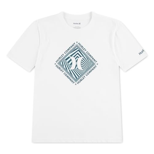 hurley-89057-grafik-t-shirt-jungen-gr-8-10-jahre-kurzarm image 5