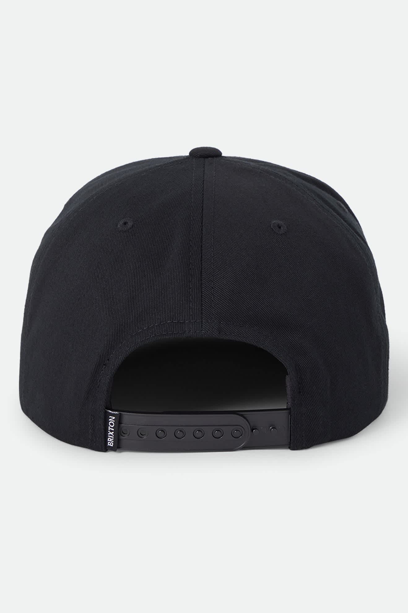 brixton-heyward-snapback-black-baumwoll-cap image 2