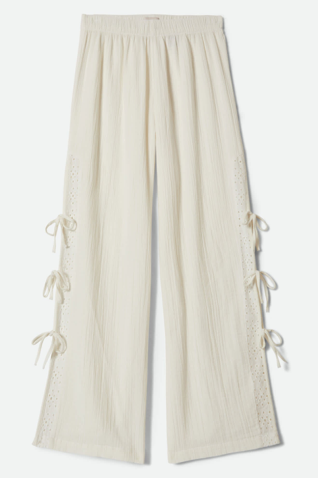 brixton-seaside-eyelet-hose-weiss-wide-leg-baumwolle image 2