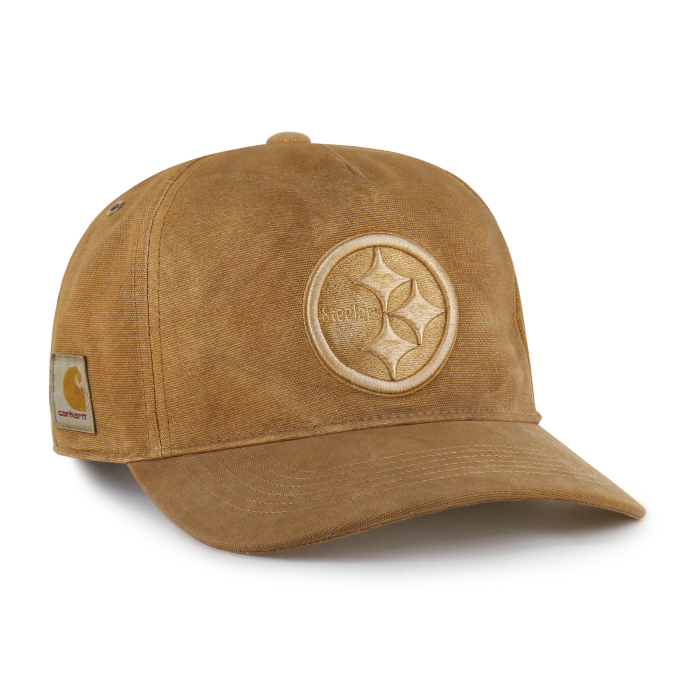 47-brand-47-hitch-pittsburgh-steelers-cap-carhartt-brown image 1