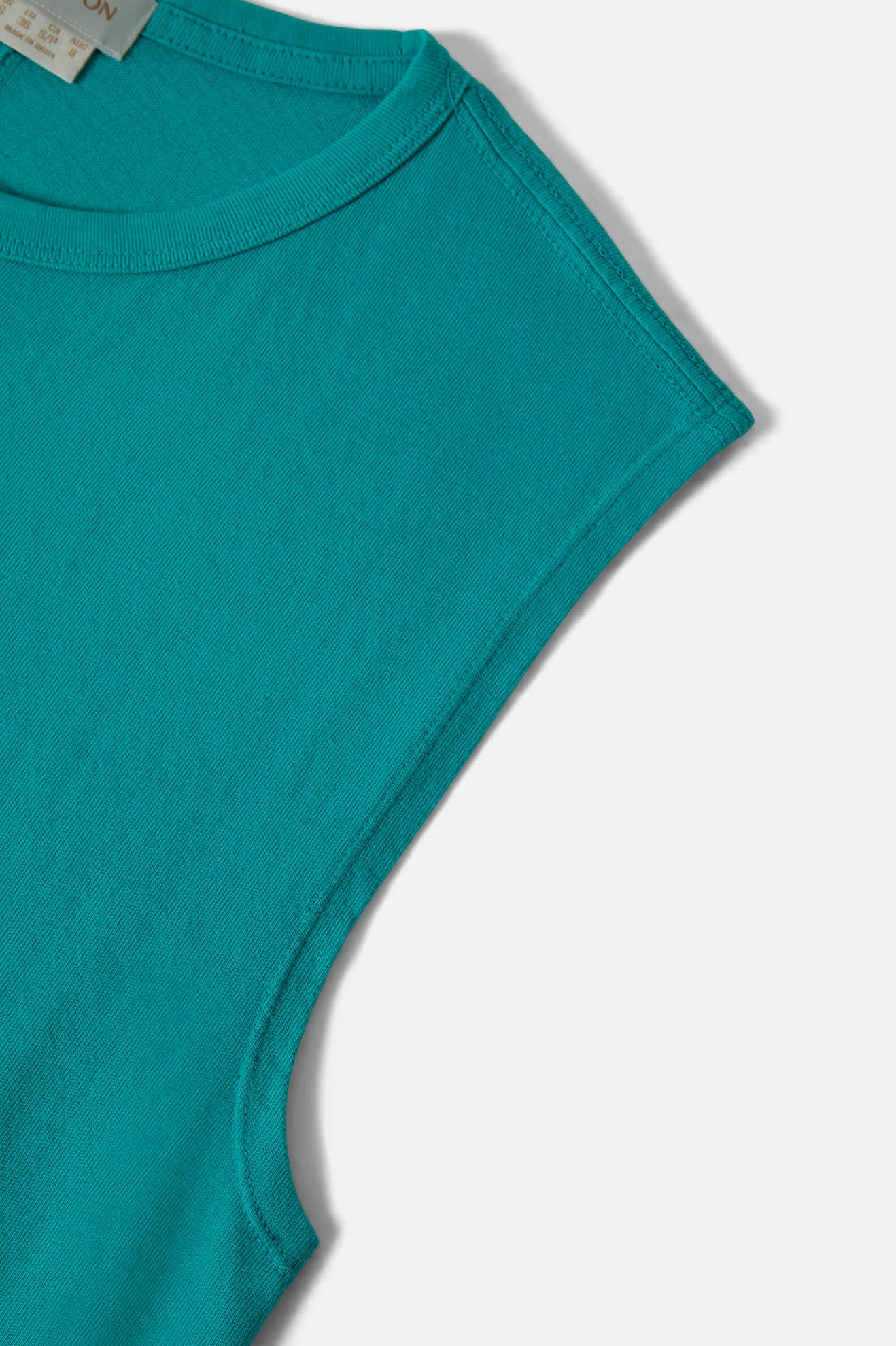 brixton-carefree-muscle-tank-retro-green-bio-baumwolle image 7