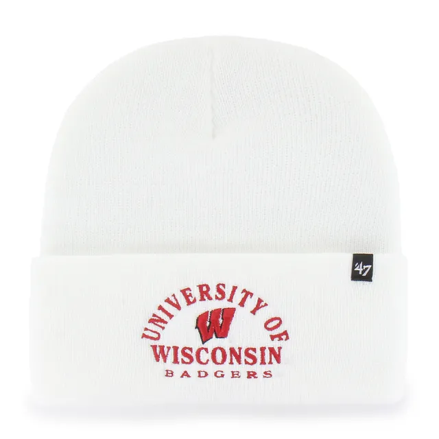 47-knits-wisconsin-badgers-cuff-knit-beanie-m-tze-wei image 1