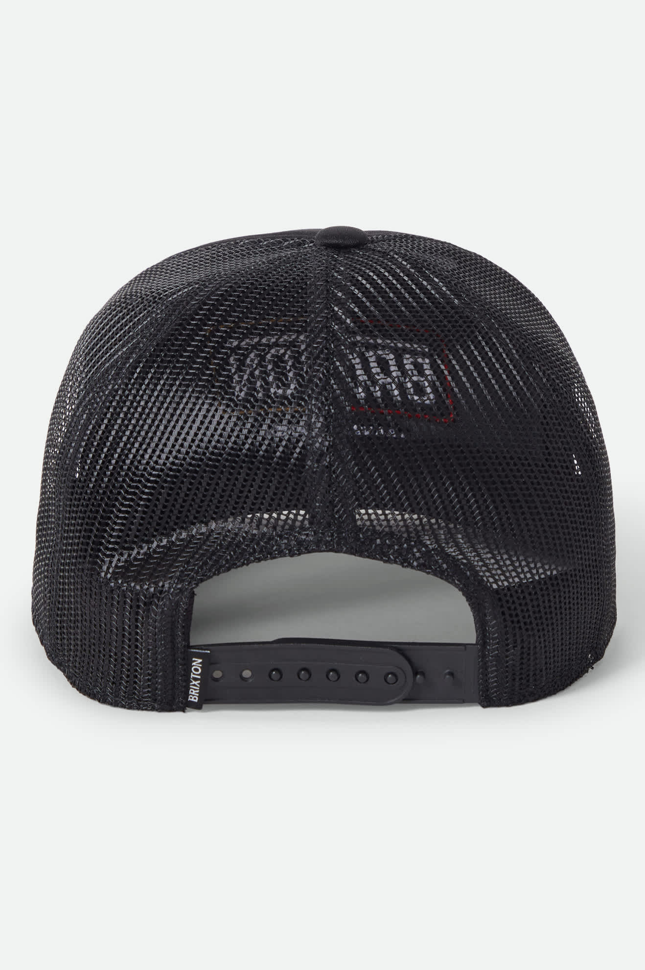 brixton-caldwell-netplus-trucker-cap-black-black-snapback image 2